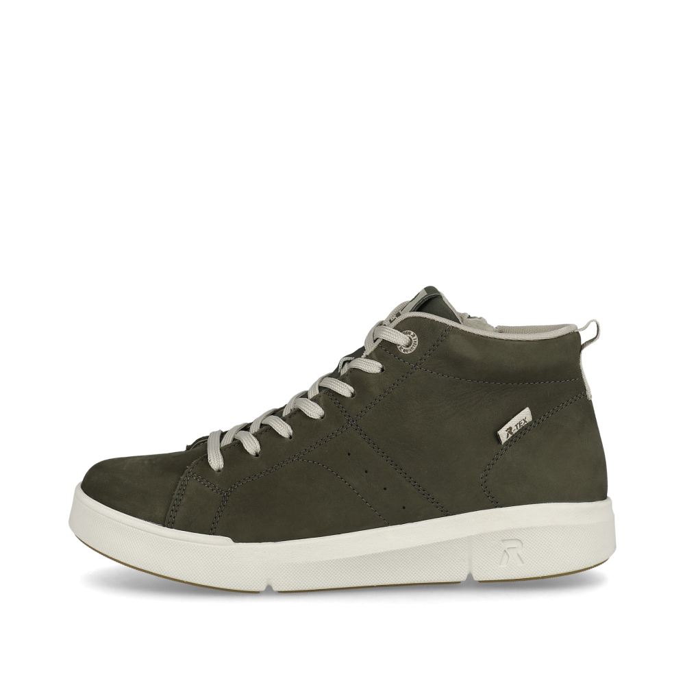 Rieker Schuhe | EVOLUTION Damen Sneaker High army green