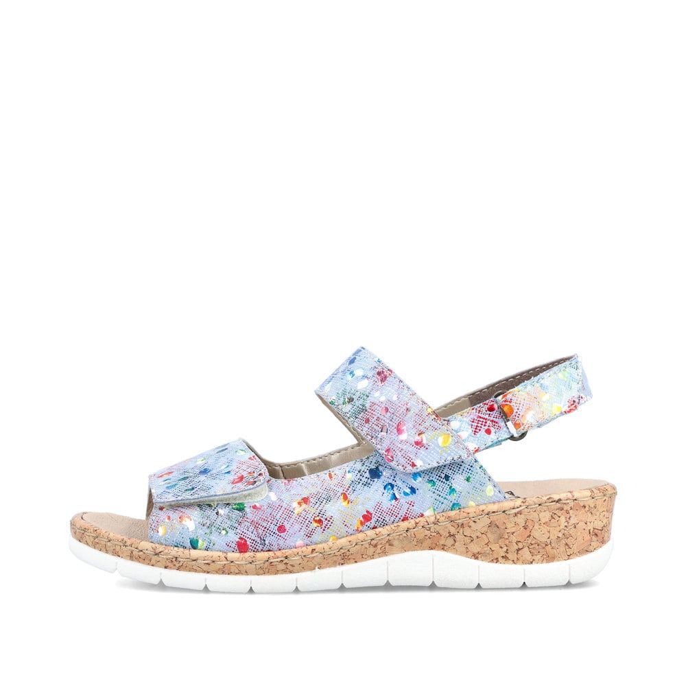 Rieker Schuhe | Damen Riemchensandalen multi