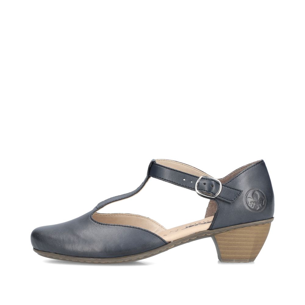 Rieker Schuhe | Damen Pumps marineblau