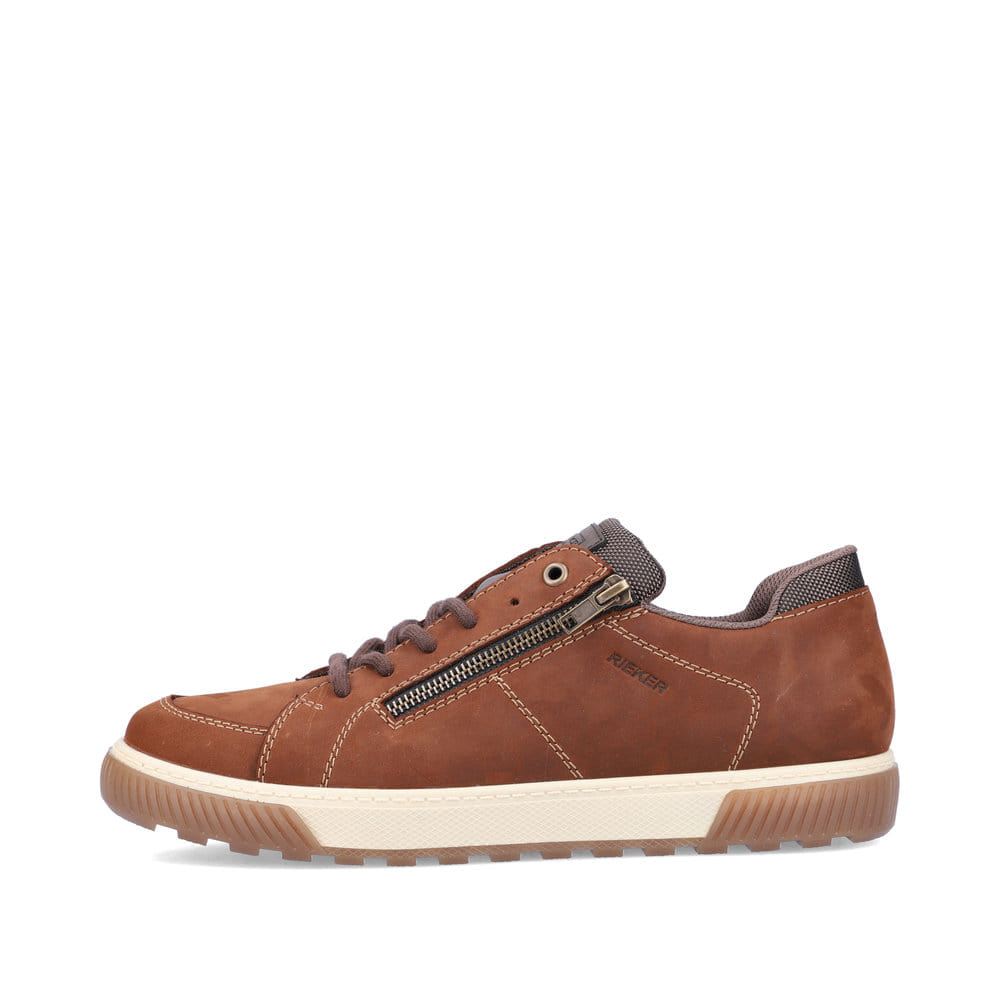 Rieker Schuhe | Herren Sneaker Low karamellbraun