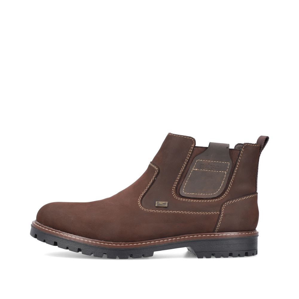 Rieker Schuhe | Herren Chelsea Boots waldbraun