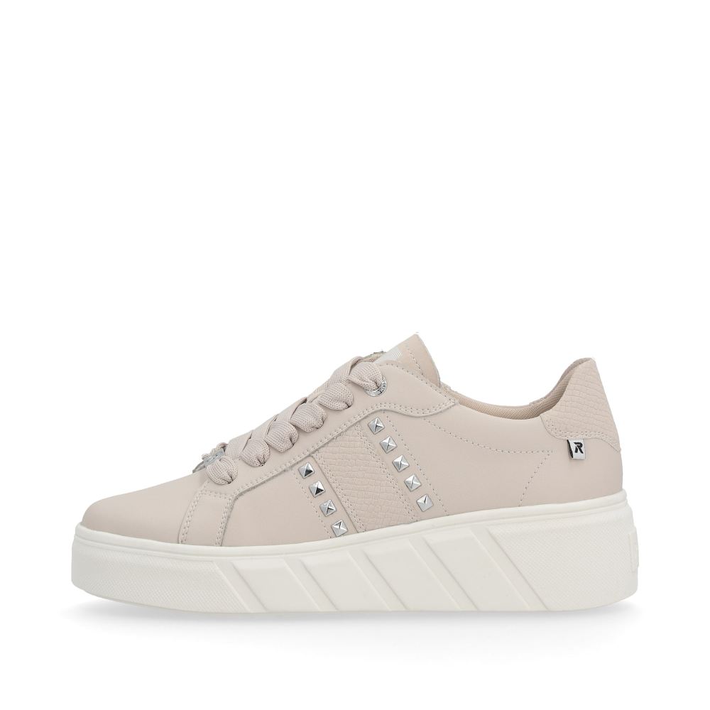 Rieker Schuhe | EVOLUTION Damen Sneaker Low champagne