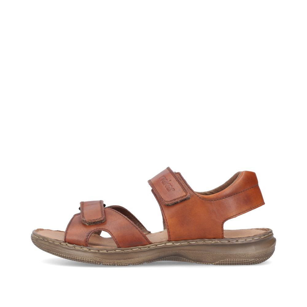 Rieker Schuhe | Herren Sandalen nussbraun