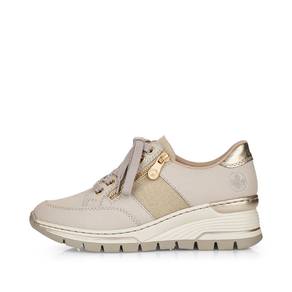 Rieker Schuhe | Damen Sneaker Low beige