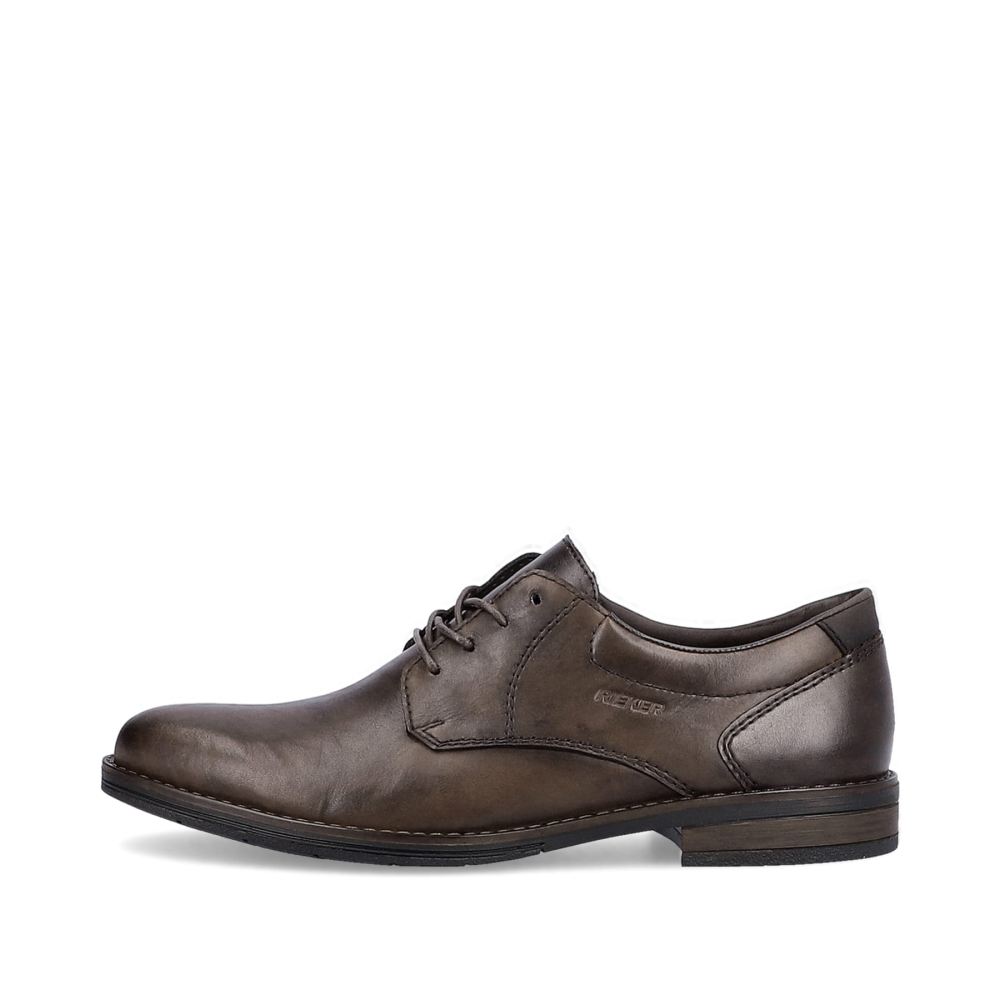 Rieker Schuhe | Herren Schnurschuhe dunkelbraun