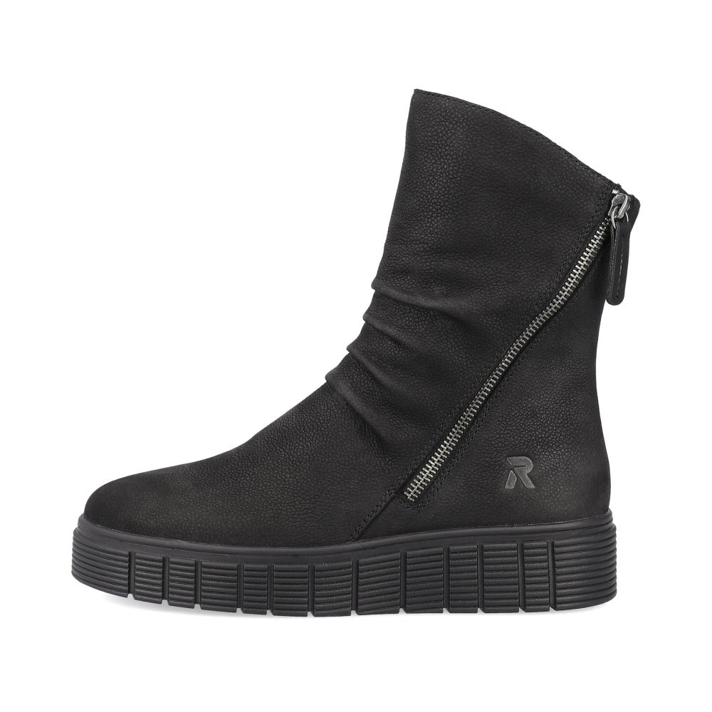 Rieker Schuhe | EVOLUTION Damen Kurzstiefel deep black