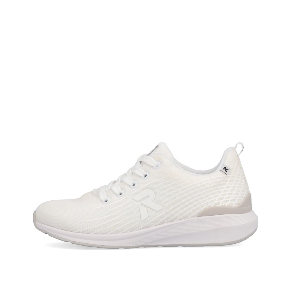 Rieker Schuhe | EVOLUTION Damen Sneaker Low frost white