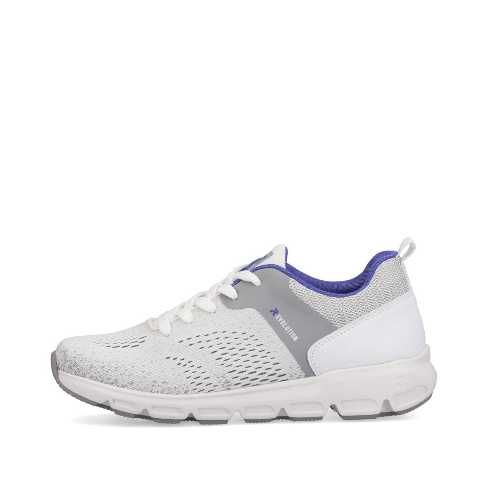 Rieker Schuhe | EVOLUTION Damen Sneaker Low frost white