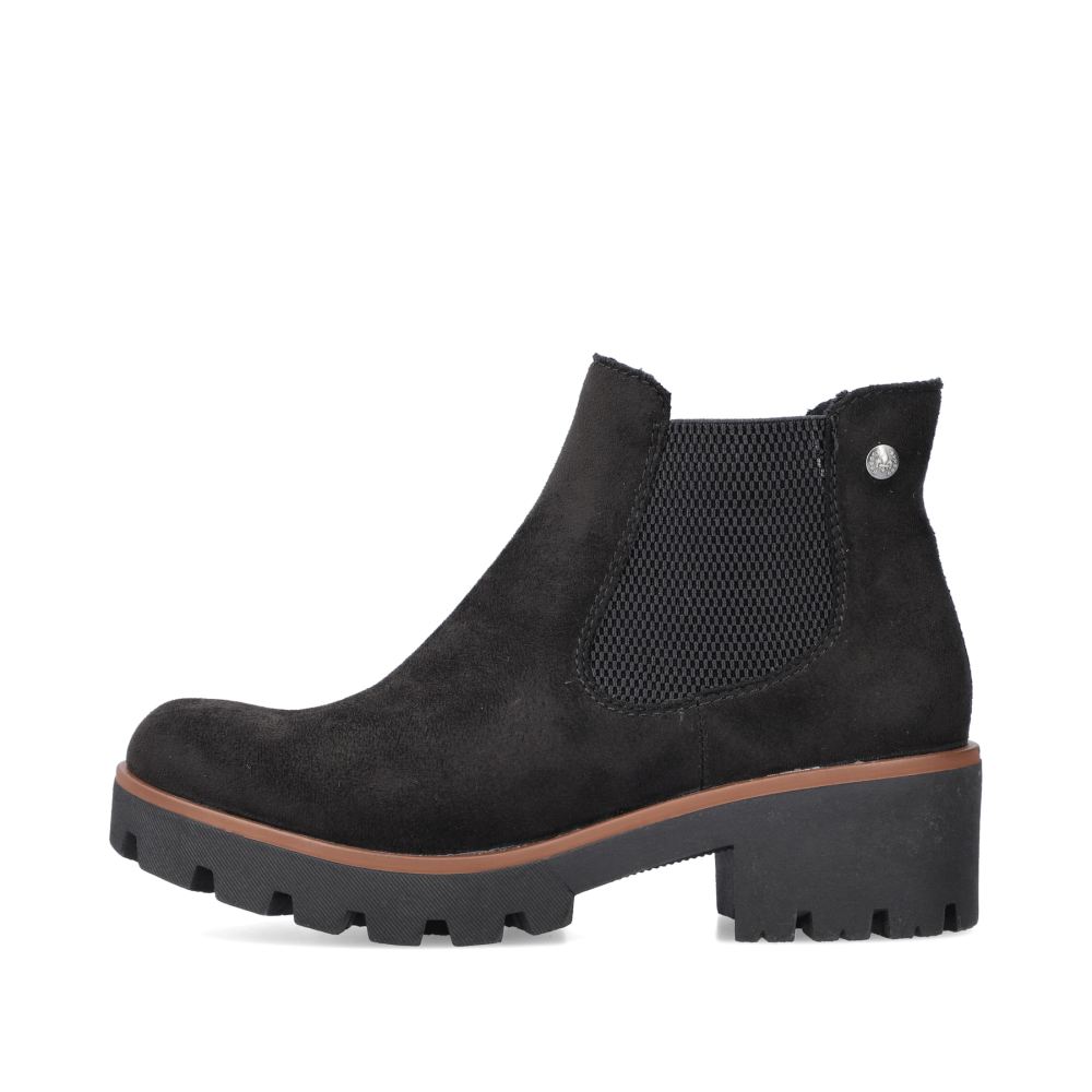 Rieker Schuhe | Damen Chelsea Boots graphitschwarz