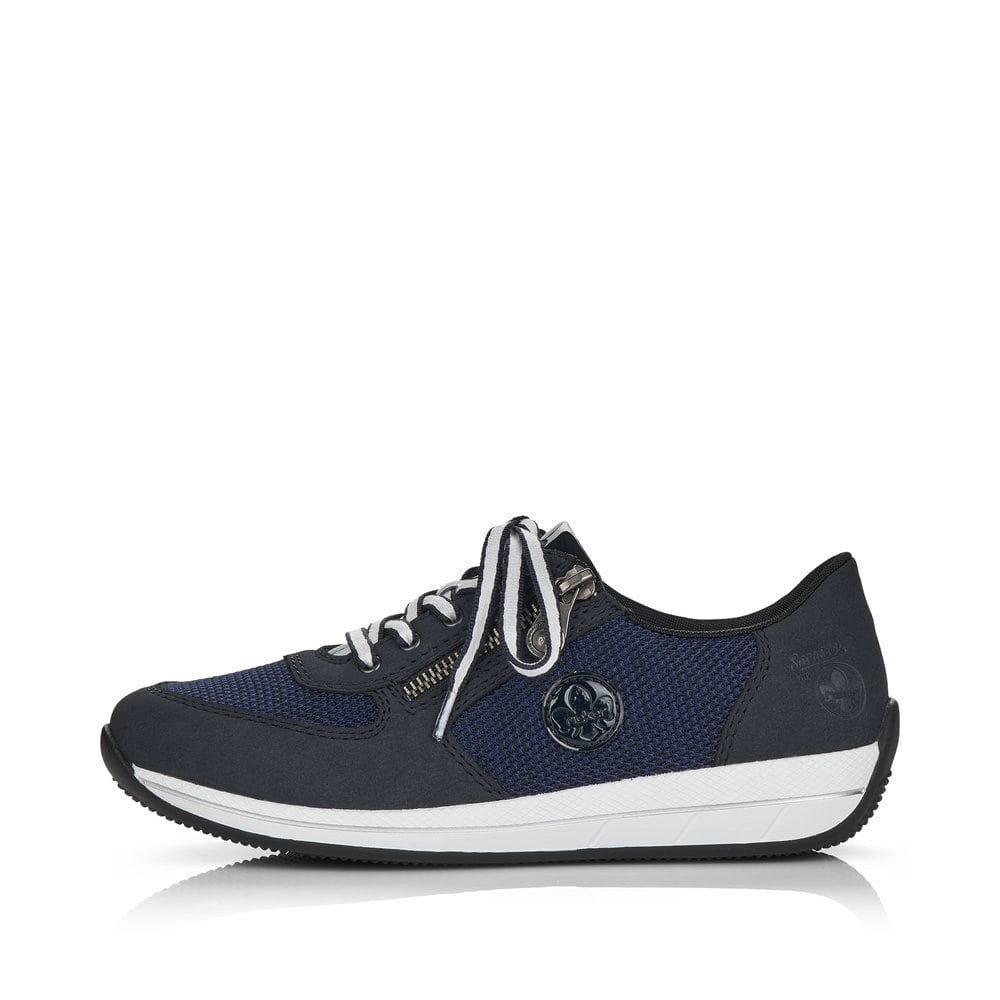 Rieker Schuhe | Damen Sneaker Low ozeanblau