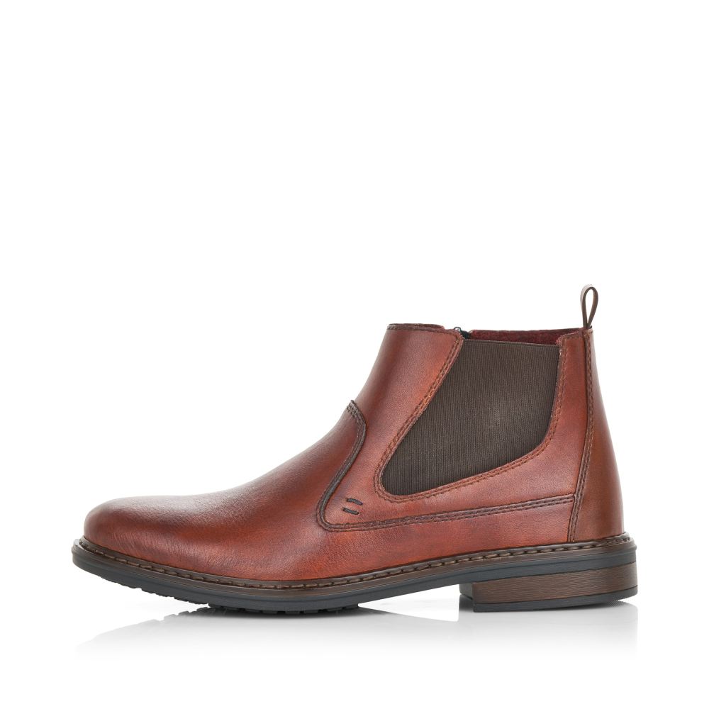 Rieker Schuhe | Herren Chelsea Boots kaffeebraun