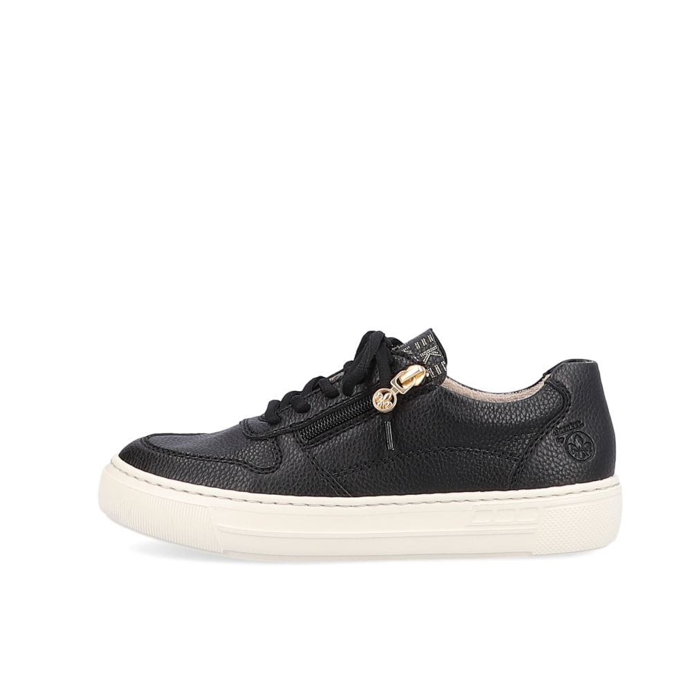 Rieker Schuhe | Damen Sneaker Low tiefschwarz