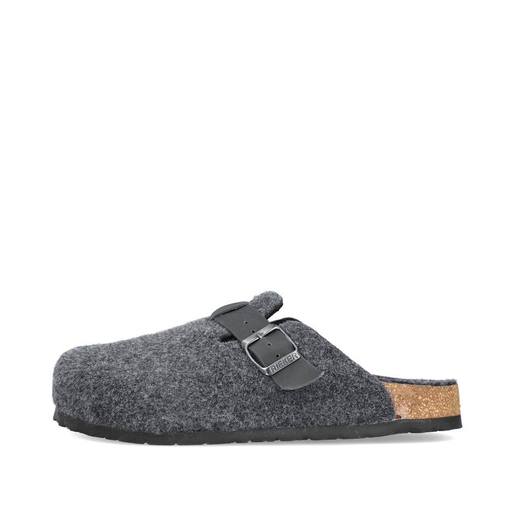 Rieker Schuhe | Herren Clogs asphaltgrau