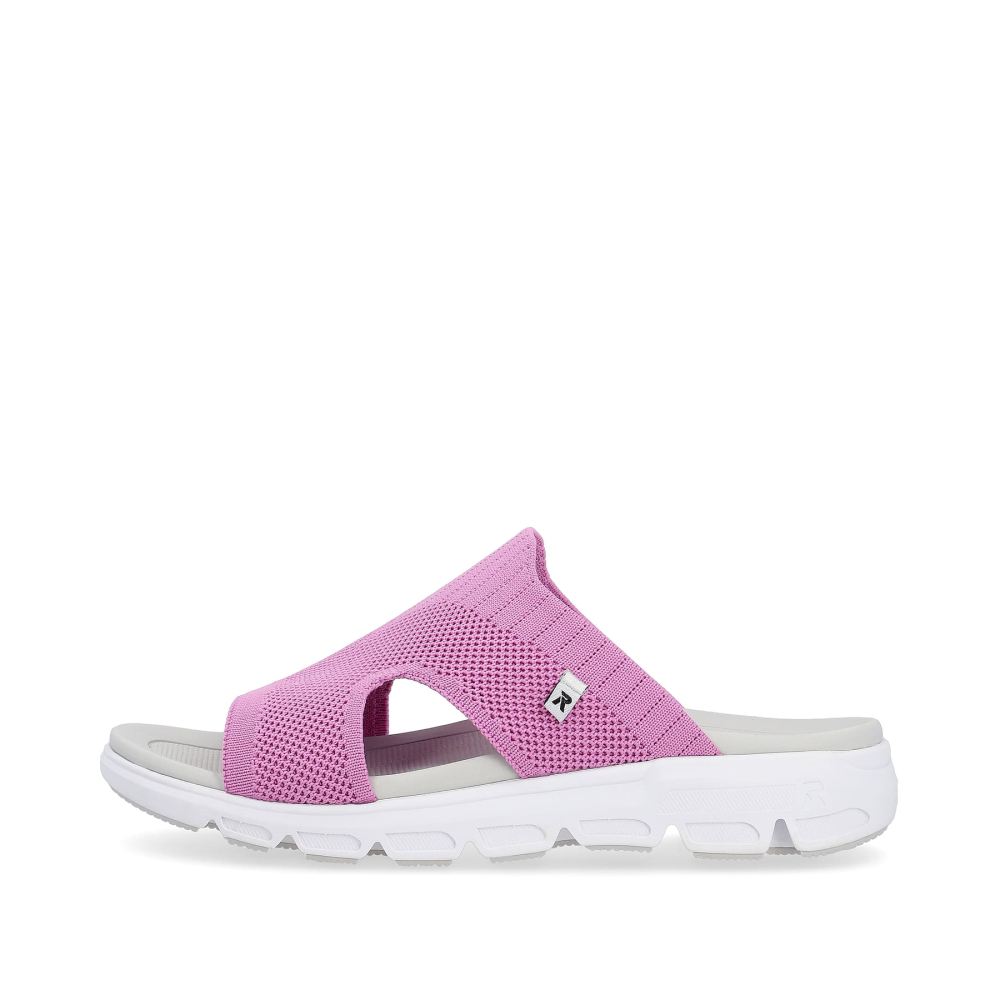 Rieker Schuhe | EVOLUTION Damen Pantoletten flamingo pink