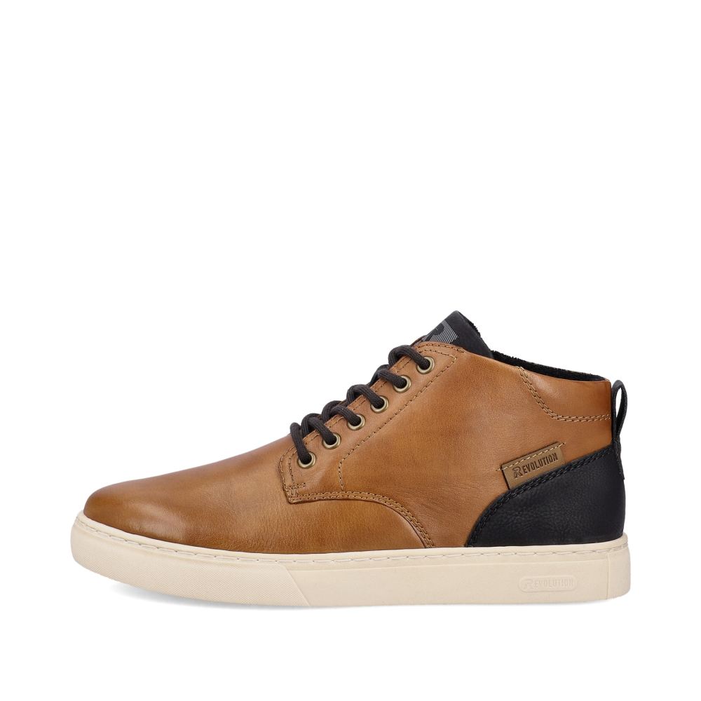 Rieker Schuhe | EVOLUTION Herren Sneaker High caramel brown