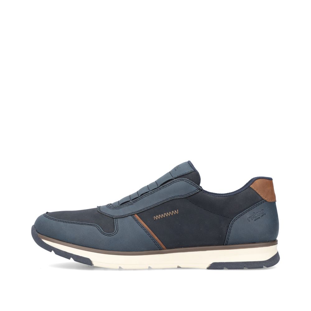 Rieker Schuhe | Herren Slipper ozeanblau