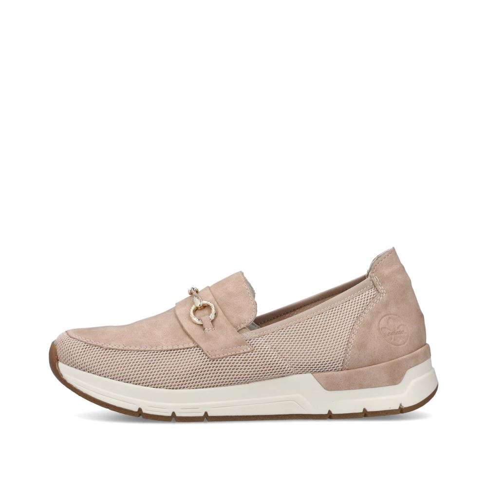 Rieker Schuhe | Damen Loafer zartrosa