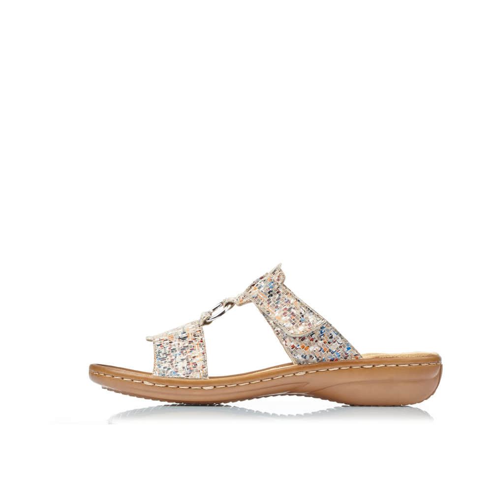 Rieker Schuhe | Damen Pantoletten multi