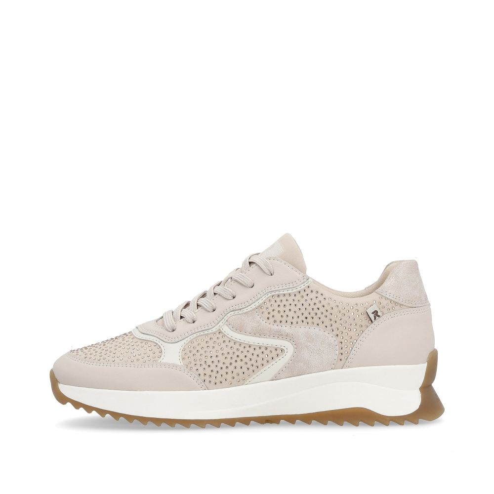 Rieker Schuhe | EVOLUTION Damen Sneaker Low champagne