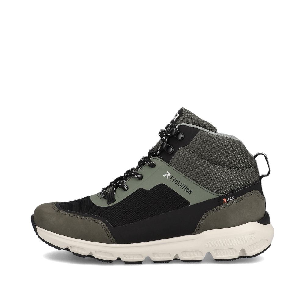 Rieker Schuhe | EVOLUTION Damen Sneaker High leaf green