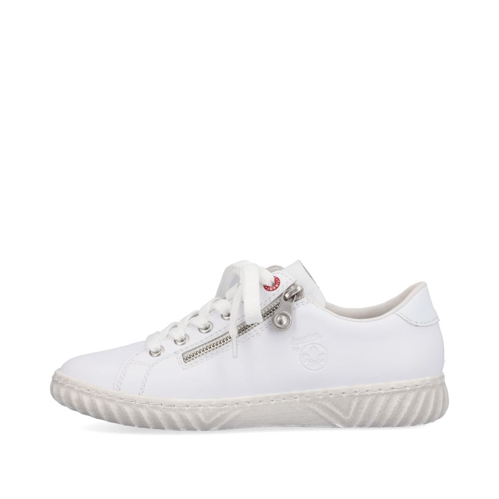 Rieker Schuhe | Damen Sneaker Low reinweiss