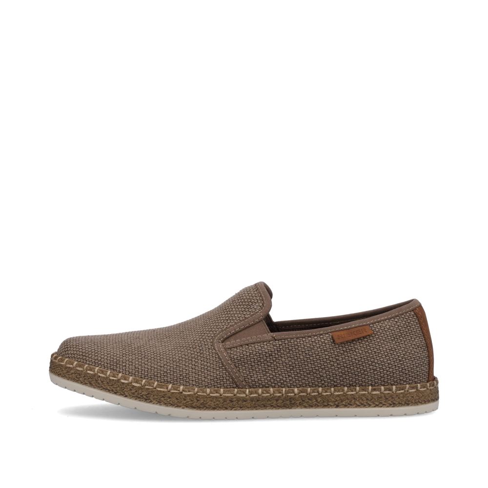 Rieker Schuhe | Herren Slipper nussbraun