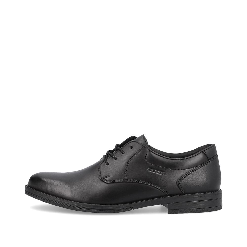 Rieker Schuhe | Herren Schnurschuhe mitternachtsschwarz