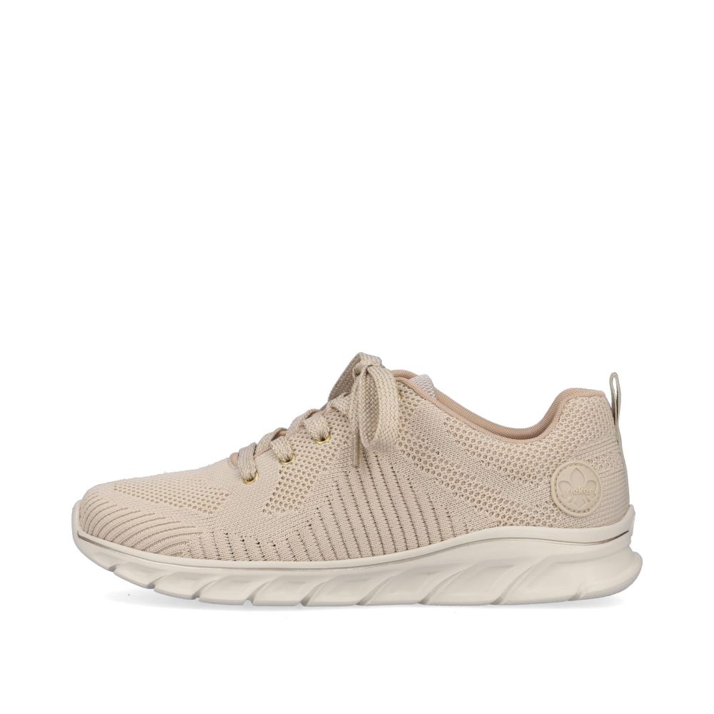 Rieker Schuhe | Damen Sneaker Low hellbeige