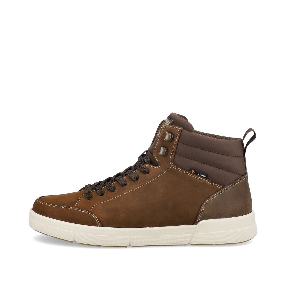 Rieker Schuhe | EVOLUTION Herren Sneaker High wood brown
