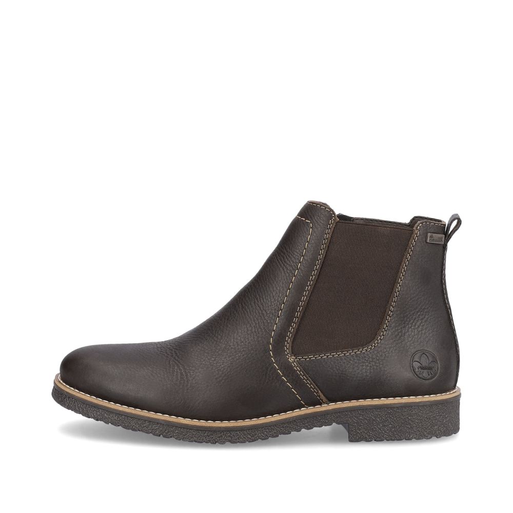 Rieker Schuhe | Herren Chelsea Boots schwarzbraun