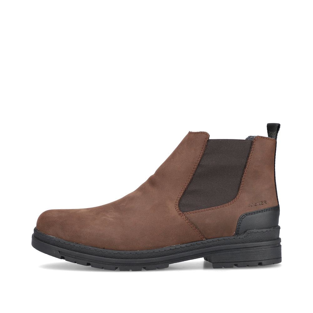 Rieker Schuhe | Herren Chelsea Boots karamellbraun