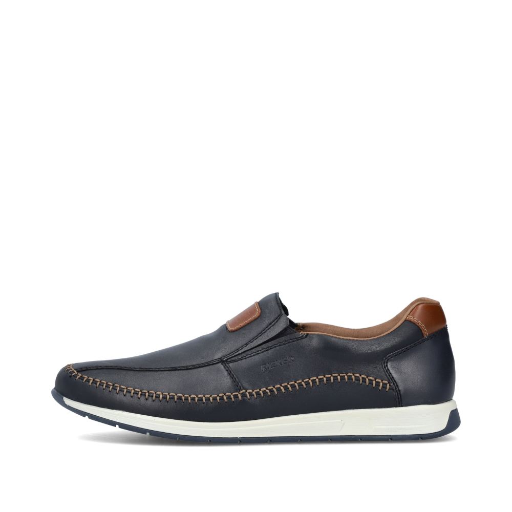 Rieker Schuhe | Herren Slipper ozeanblau