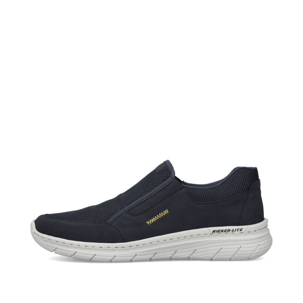 Rieker Schuhe | Herren Slipper ozeanblau