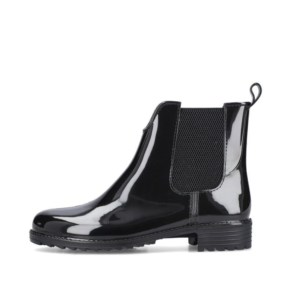 Rieker Schuhe | Damen Chelsea Boots glanzschwarz