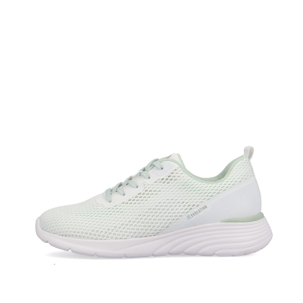 Rieker Schuhe | EVOLUTION Damen Sneaker Low crystal white