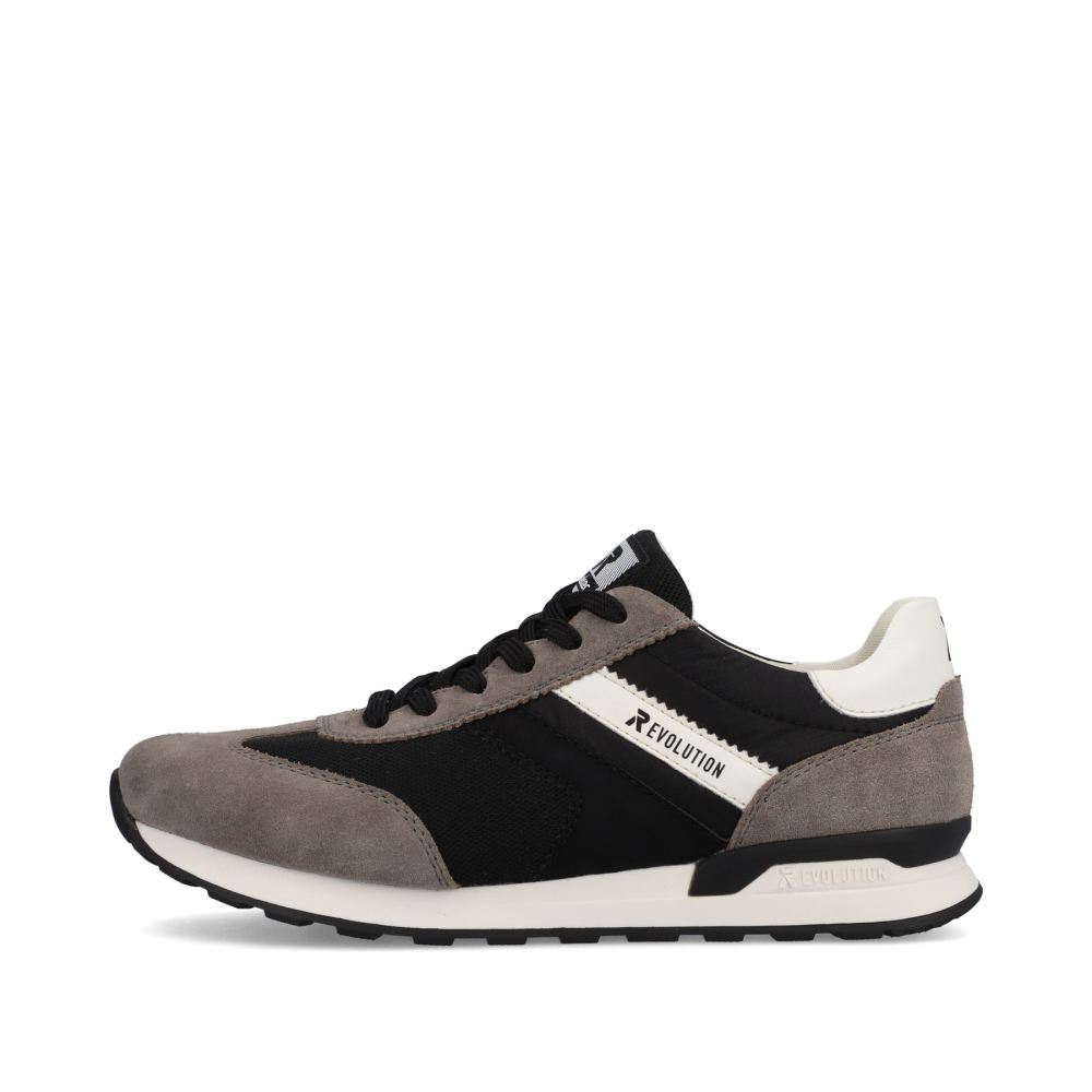 Rieker Schuhe | EVOLUTION Herren Sneaker Low deep-black stone-grey