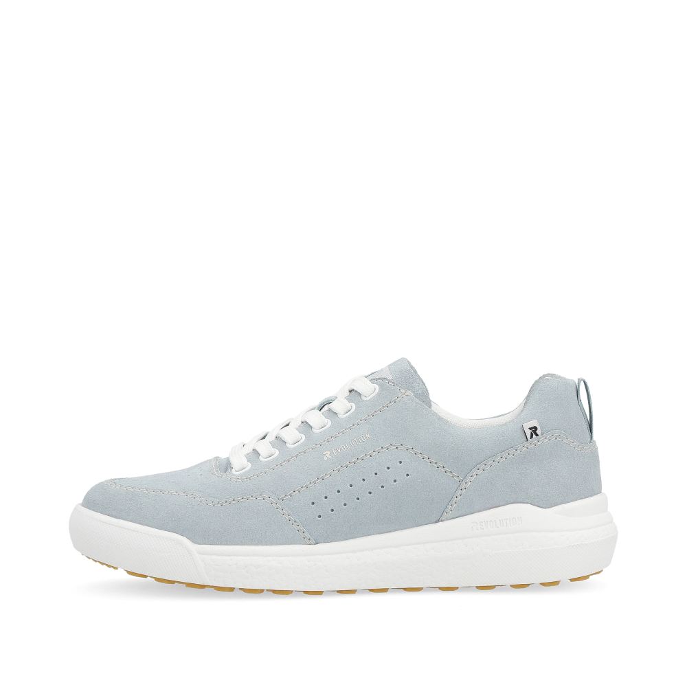 Rieker Schuhe | EVOLUTION Damen Sneaker Low steel blue