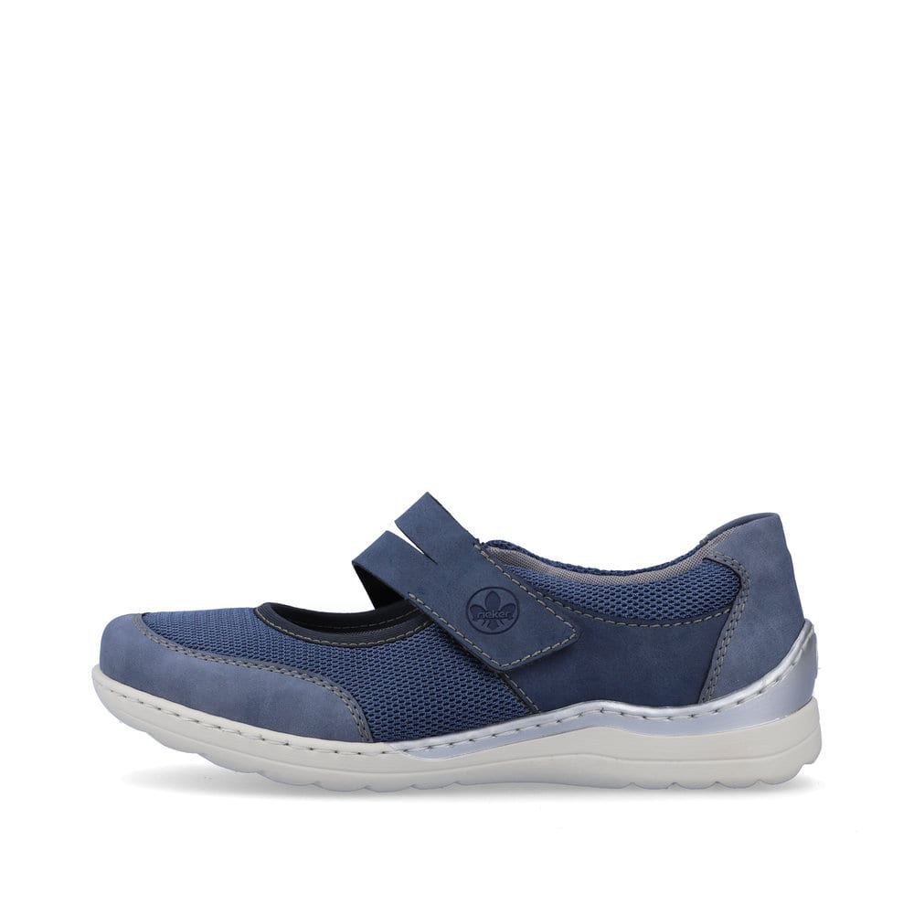 Rieker Schuhe | Damen Ballerinas konigsblau