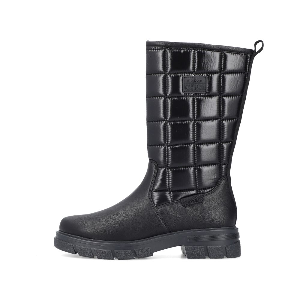 Rieker Schuhe | Damen Kurzstiefel tiefschwarz