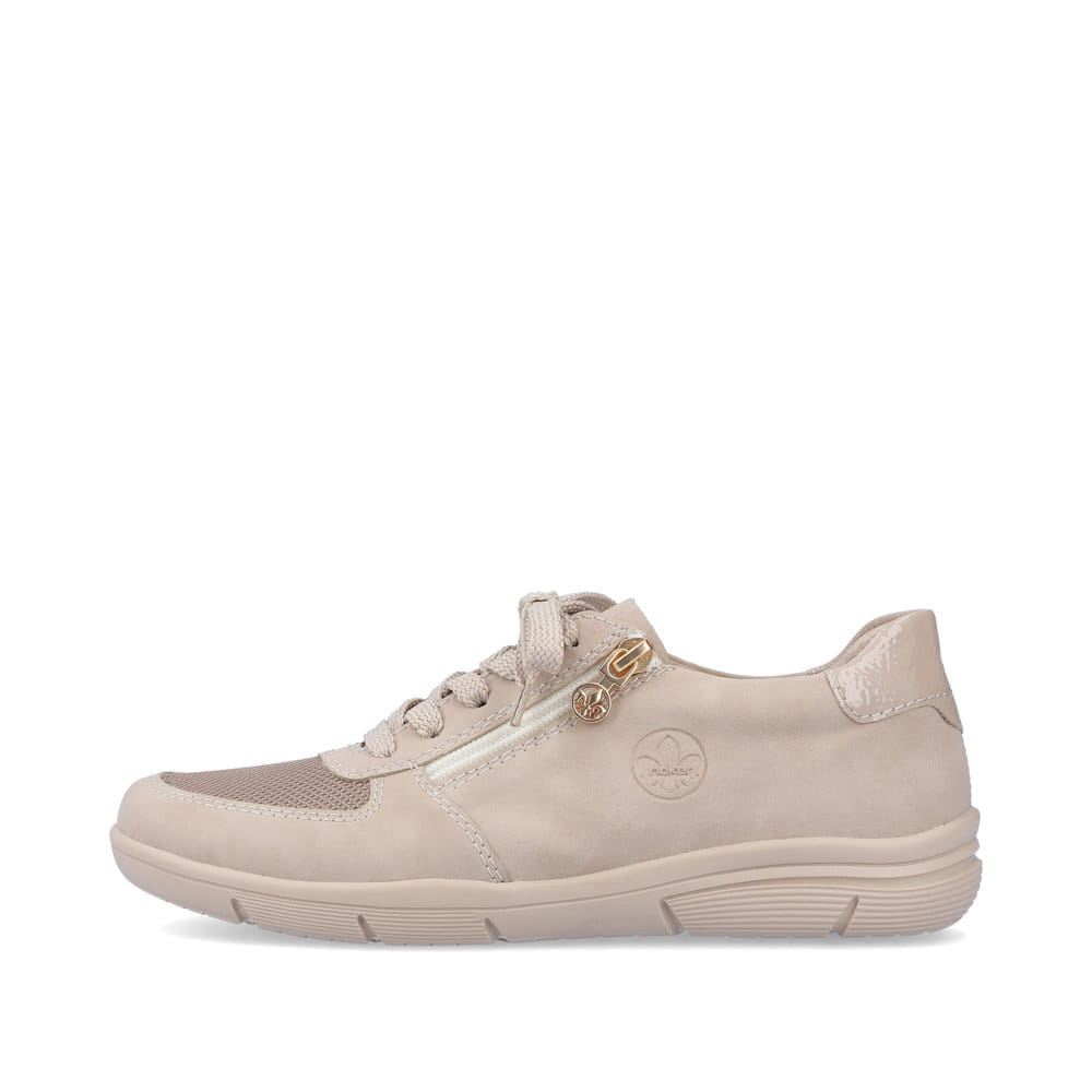 Rieker Schuhe | Damen Sneaker Low cremebeige