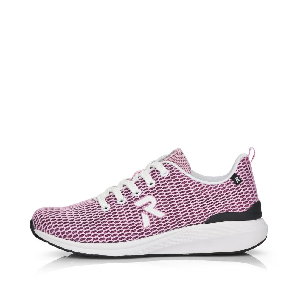 Rieker Schuhe | EVOLUTION Damen Sneaker Low soft pink