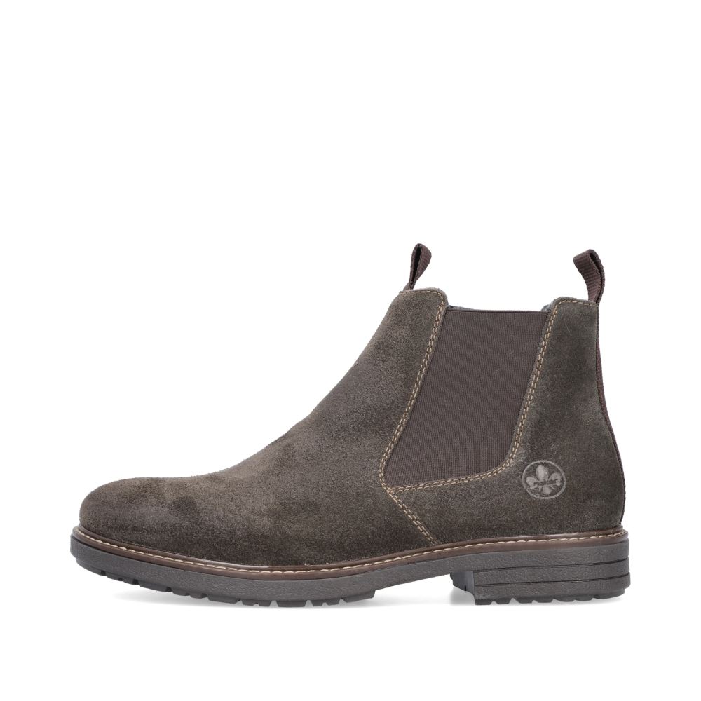 Rieker Schuhe | Herren Chelsea Boots nussbraun