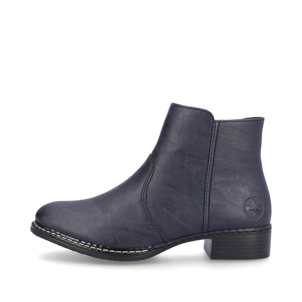 Rieker Schuhe | Damen Stiefeletten azurblau