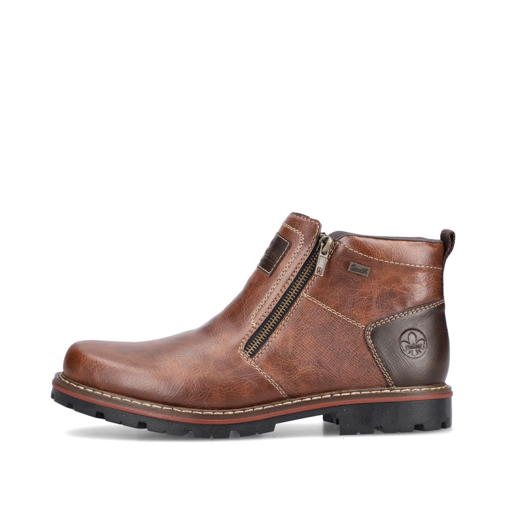 Rieker Schuhe | Herren Kurzstiefel kaffeebraun