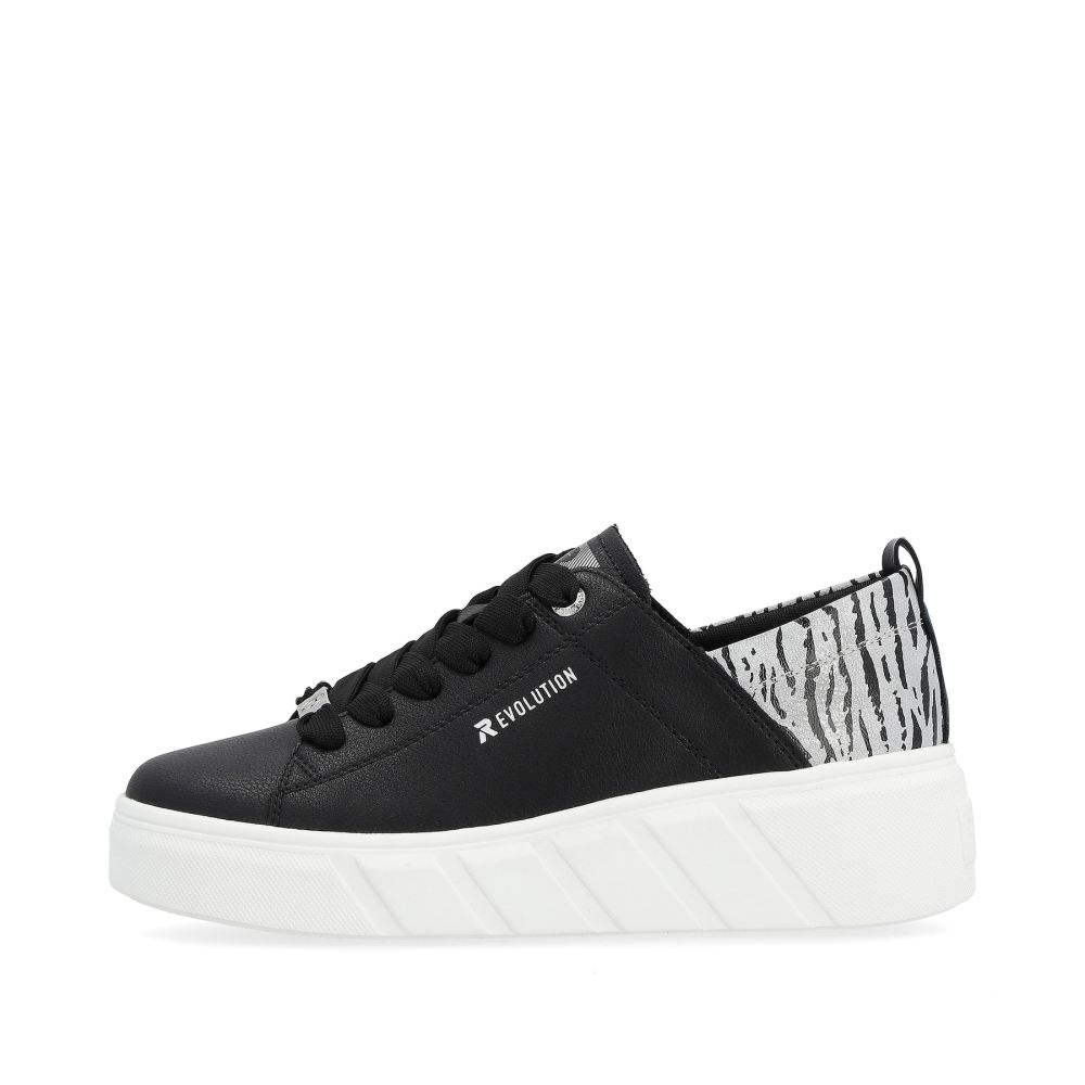Rieker Schuhe | EVOLUTION Damen Sneaker Low diamond black
