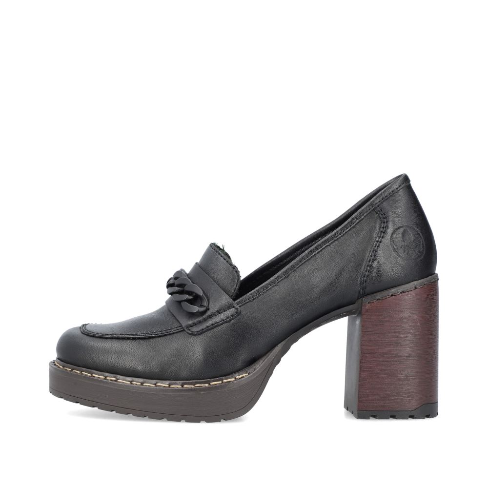 Rieker Schuhe | Damen Pumps nachtschwarz