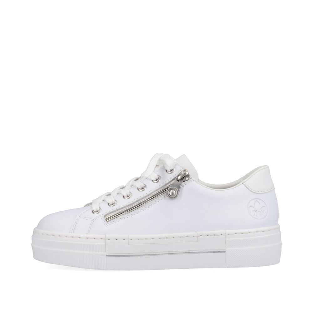 Rieker Schuhe | Damen Sneaker Low reinweiss