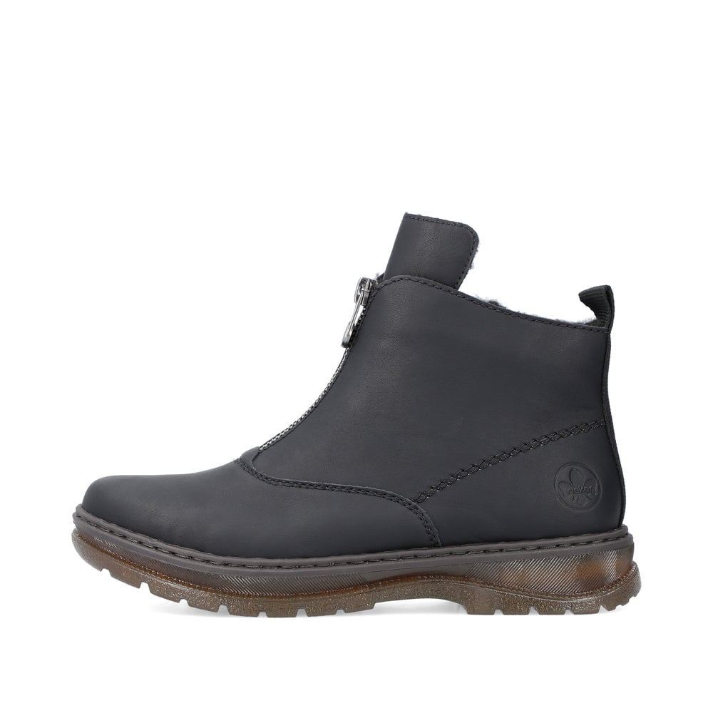 Rieker Schuhe | Damen Kurzstiefel tiefschwarz