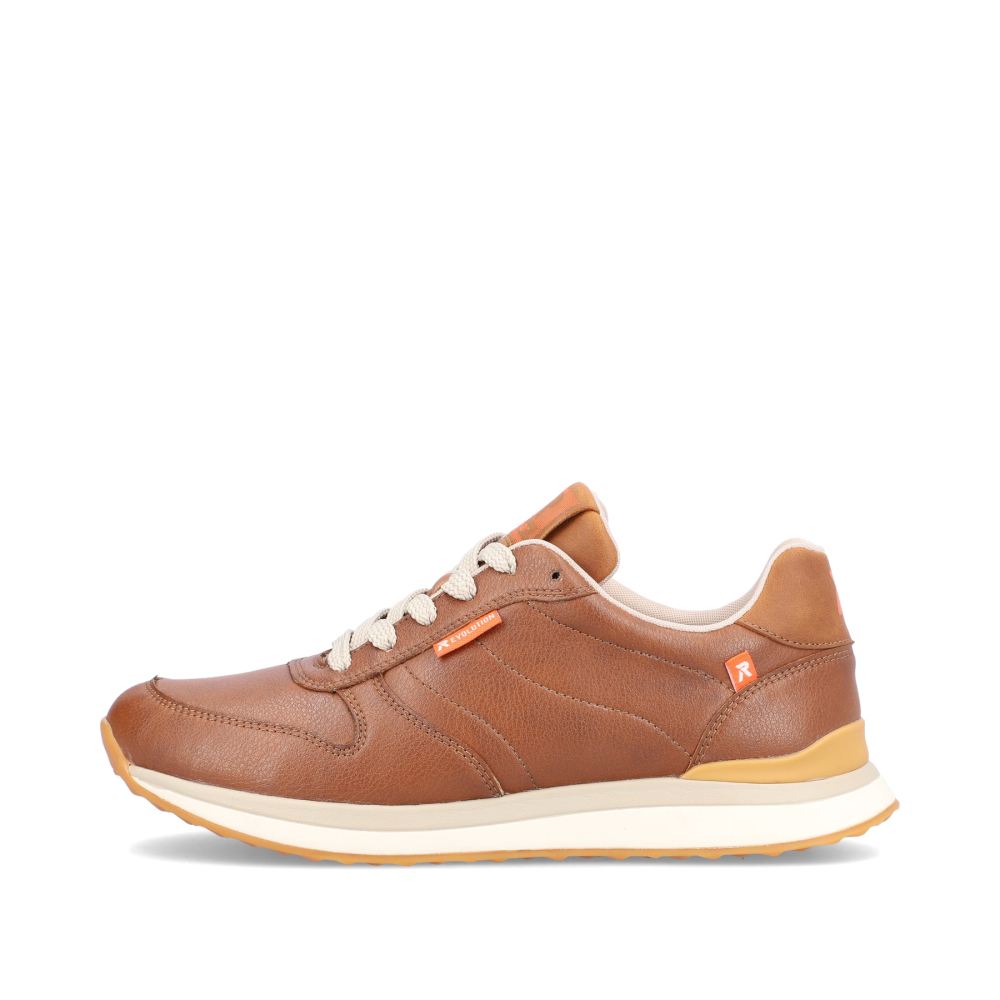 Rieker Schuhe | EVOLUTION Damen Sneaker Low wood brown