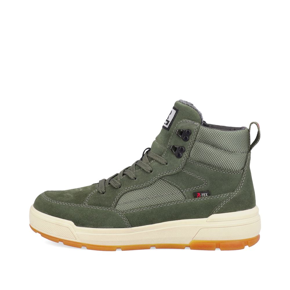 Rieker Schuhe | EVOLUTION Herren Sneaker High khaki green